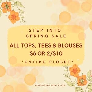 SPRING SALE